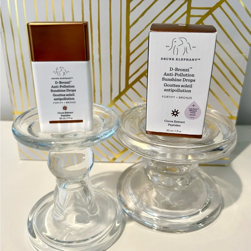 ☀️🐘 Drunk Elephant D-Bronzi Anti-Pollution Sunshine Drops | Full Size NIB | 1 oz
